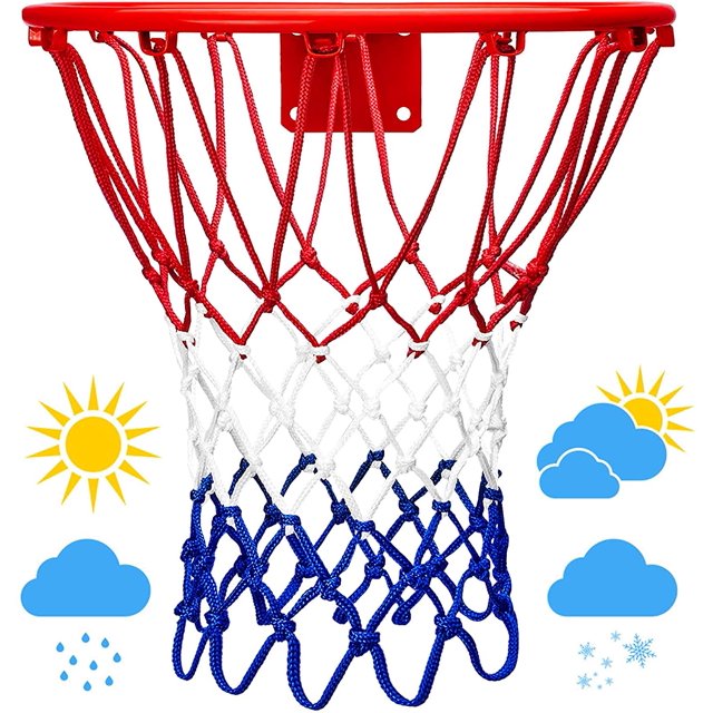 Upgraded Thickening Heavy Duty tandard Basketball Nets