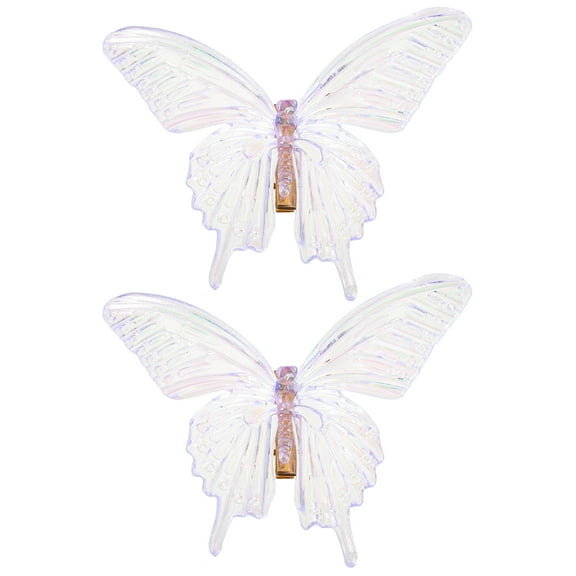 2pcs Hair Clips Women Butterfly Hairpins Cute Hair Accessories Large Hair Clips for Girls