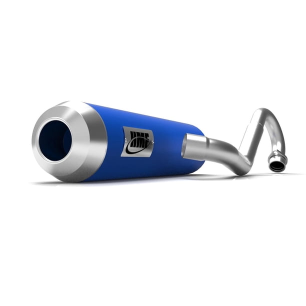 HMF Yamaha Raptor 90 2016 - 2020 Blue Full Exhaust Muffler - Walmart