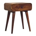 thumbnail image 3 of Lesuto Avora Chestnut Nightstand with 1 drawer - Nordic Style, Wood, 0 Drawers, 3 of 10