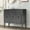 Gray, variant on Harper & Bright Designs Wooden Accent Storage Cabinet, Console Table with Adjustable Shelf and 3 Antique Doors, Modern Sideboard Buffet Storage Cabinet for Entryway, Living Room, Bedroom, Navy Blue