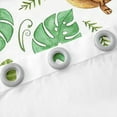 thumbnail image 5 of Erosebridal Kawaii Animal Curtains Kangaroo Duck Hedgehog Blackout Curtains, Green Palm Tree Leaf Curtains & Drapes Woodland Animal Bedroom Curtains, Tropical Botanical Plants Window Treatments, 5 of 5