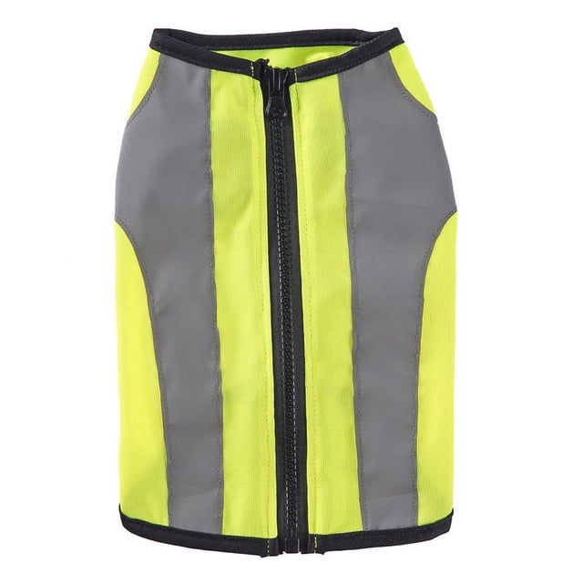 Ropa para perros, abrigo cálido bonito, suéter reflectante para perros, equipo de tracción de protección trasera