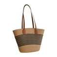 thumbnail image 3 of Esquirla Hand Weaving Women Summer Shoulder Bag Handmade Portable Lightweight Handbag C, 3 of 8