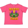 thumbnail image 3 of Inktastic Mardi Gras with Green Masquerade Mask Boys or Girls Toddler T-Shirt, 3 of 5