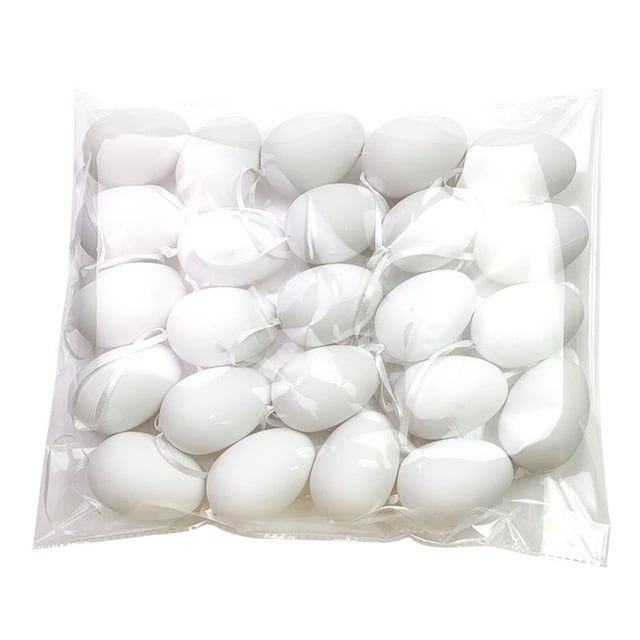 WORGEOUS 24pcs DIY Fake Fake Pascua Huevos de Pascua Graffiti Fake Huevos DIY Graffiti Huevos