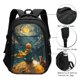 thumbnail image 3 of Easygdp Whimsical Starry Night Scene Mochila para Laptop de Viaje con Puerto USB, Mochila para Laptop con Puerto de Carga USB para Mujeres y Hombres, 3 of 7