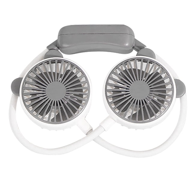 Mini ventilador portátil, ventilador de cuello portátil, mini ventilador colgante plegable, ventilador de cuello portátil hecho a mano con cuidado