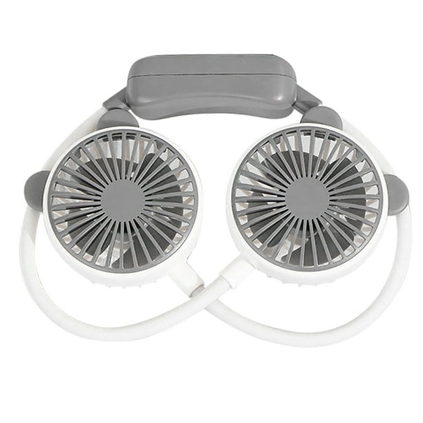 Mini ventilador portátil, ventilador de cuello portátil, mini ventilador colgante plegable, ventilador de cuello portátil hecho a mano con cuidado