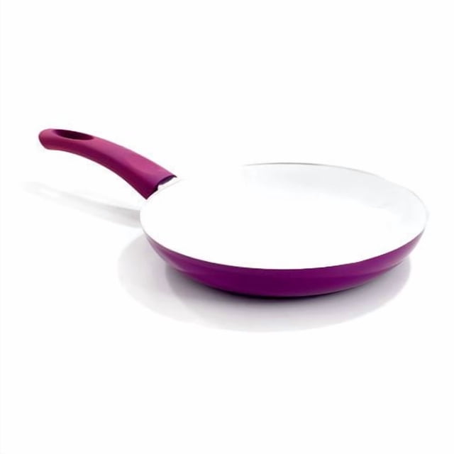 Sartén Healthy Living antiadherente de cerámica morada de 8"