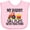 AD-Pink, variant on Inktastic Farming Daddy Plays with Tractors Boys or Girls Baby Bib