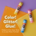 thumbnail image 3 of Elmer’s Color 'n Glitz Glue Sticks, Washable, Assorted Colors, 6 Grams, 12 Pack, 3 of 8