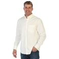 thumbnail image 2 of Gioberti Mens 100% Cotton Twill Oxford Shirt with Contrast, 2 of 5