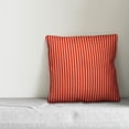 thumbnail image 2 of Creative Products Red Stripes 20x20 Spun Poly Pillow, 2 of 2