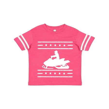 

Inktastic Snowmobile Gift Silhouette Gift Toddler Boy or Toddler Girl T-Shirt