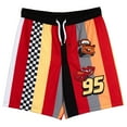 thumbnail image 4 of Disney Cars Lightning McQueen Tow Mater Rash Guard and Swim Trunks Outfit Set UPF 50+ Colorblock Infant to Little Kid, 4 of 5