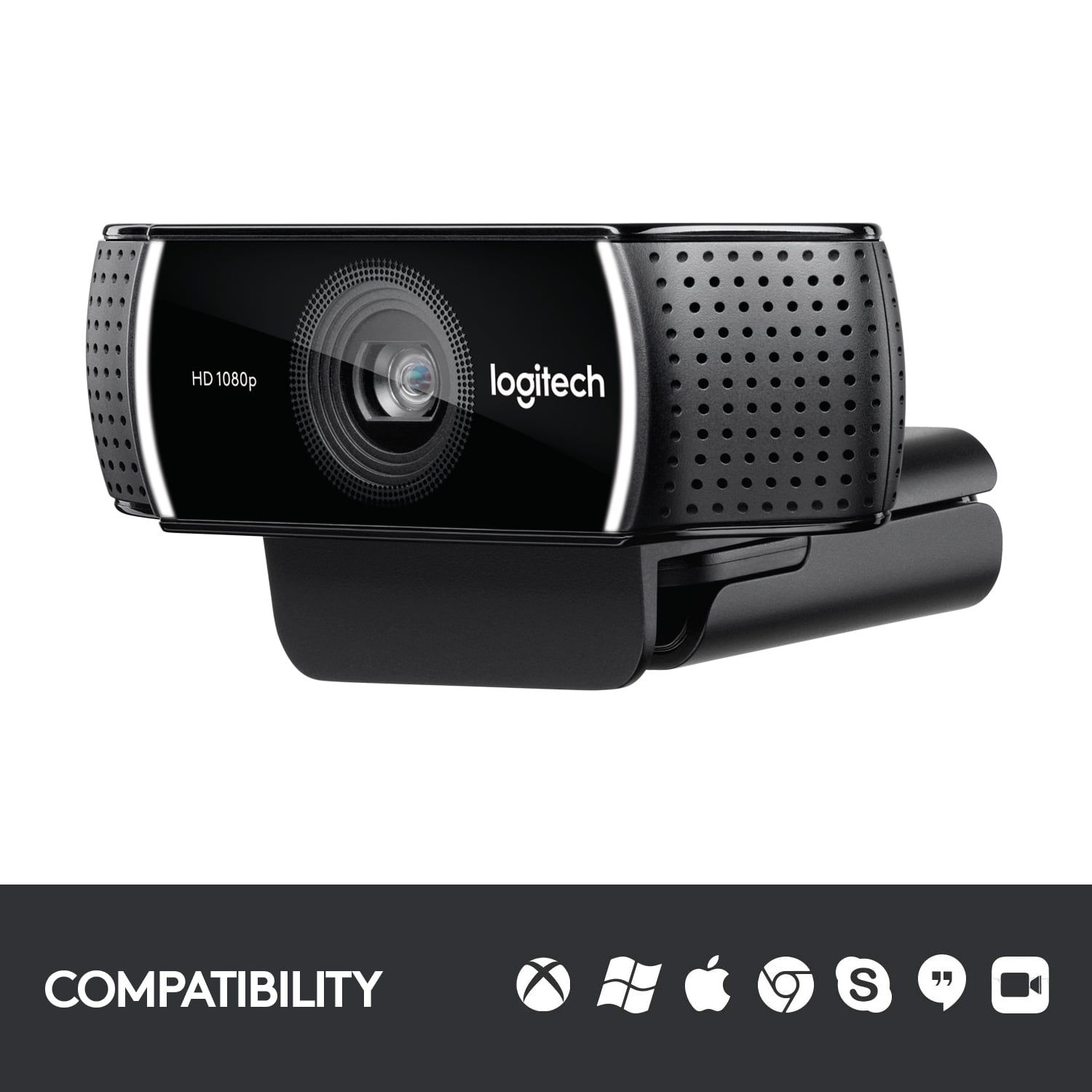 sum Ekstrem fattigdom Litteratur Logitech 1080p Pro Stream Webcam for HD Video Streaming and Recording at  1080p 30FPS - Walmart.com