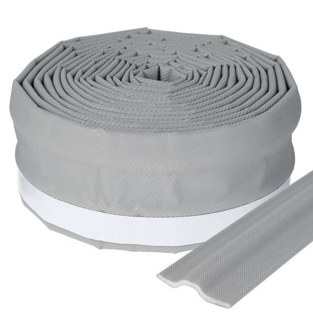 Muyoka Cinta de sellado de espuma autoadhesiva para puerta de 6.6 pies, resistente al agua, con reducción de ruido, tira de sellado para puerta, anticolisión, resistente al viento, protector de borde Muyoka Hogar