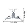 thumbnail image 2 of KAKOWELY 1Set Projector Rack Holder Carbon Steel Multipurpose Wall Mount for Projection Equipment, 2 of 8