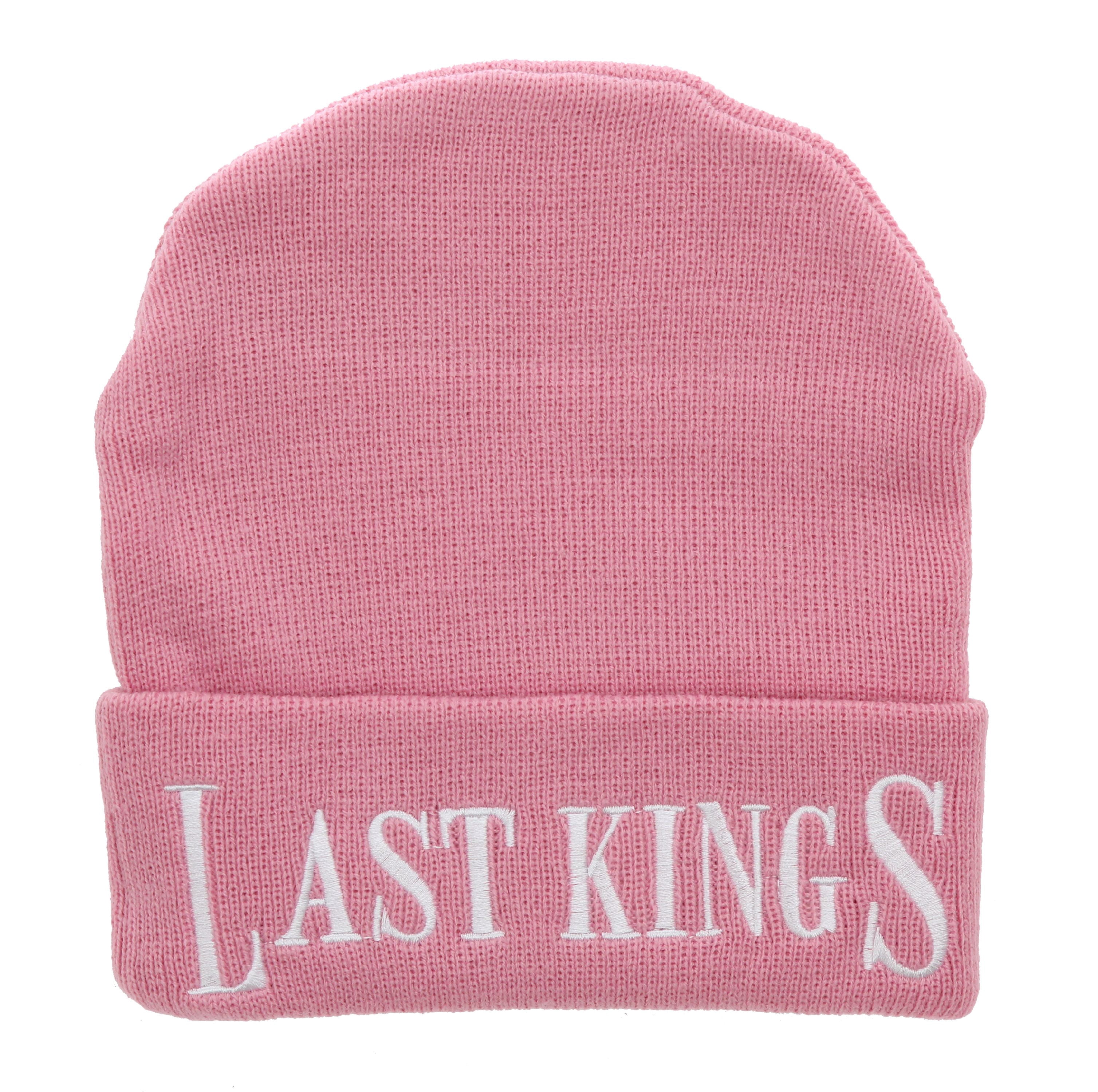 Last Kings OG Tut Knit Beanie Hat-Pink 