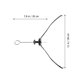 thumbnail image 2 of Pinza Universal para platos de cocina, elevador de platos de acero inoxidable, Clip plegable para platos calientes, 2 uds., 2 of 7