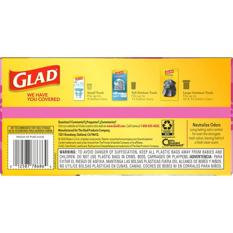 76/Circle K Guam - Get a pack of Glad 13 Gallon Trash Bag (35