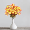 thumbnail image 2 of Artifcial Fall Flowers for Indoor and Outdoor Decoration,13.78x7.87 Inches UV Protected No Fade Fake Flowers,Realistic Autumn Artificial Flowers for Porch Display Patio Garden Decor, 2 of 3