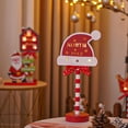 thumbnail image 2 of Fiudx Luces Navideñas para Letreros de Calle, Iluminación Led Cálida, Diseño Decorativo para Ventanas y Mesas, Decoración Navideña para Interiores y Exteriores, Perfectas para Salas de Estar y Dormit, 2 of 3