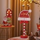 thumbnail image 1 of Luces decorativas navideñas para letreros de calle - Luces LED de madera para ventanas, escritorios y ambiente navideño - Luces decorativas para árboles de Navidad, mesas de comedor, salas de estar, d, 1 of 2