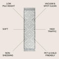 thumbnail image 4 of JONATHAN Y MOROCCAN HYPE 2 x 14 Runner Rug, Amir Moroccan Beni Souk - Cream/Gray, MOH200B-214, 4 of 10