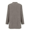 thumbnail image 3 of ZJXFGS Women's Lightweight Cardigan Sweater Women's Fall Fashion Cardigan Sweater Open Front Long Casual Outfits with Pockets Gray S, 3 of 8