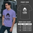 thumbnail image 4 of Greenyef Graphics I Paused My Game to Be Here Gamer Gift Funny Tee Men's T-Shirt Style-36 (Violet & Black, Medium), 4 of 6