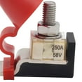 thumbnail image 2 of Mrbf Terminal Fuse Block Compact Battery Fuse Marine Rated Battery Fuse for Boat 250A, 2 of 7