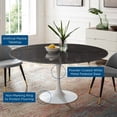 thumbnail image 4 of Lippa 60" Artificial Marble Dining Table, 4 of 6