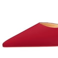 thumbnail image 4 of Women Pointed Toe High Heel Stiletto Pumps 7CM Satin Cut-Out Wedding Evening Party Court Shoes, 4 of 6