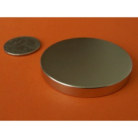 Neodymium Magnets N48 2 in x 1/4 in Disc
