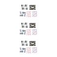 thumbnail image 3 of Qarigey VENTA CALIENTE 5 unids Rose Flower Nail Stickers Calcomanías Nail Art Decors Glitter Home Salon Hand Tip Beauty Tool 3 3piezas Qarigey CBP051905, 3 of 6