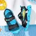 thumbnail image 5 of TOWED22 Toddler Little Kid Sandals Boys Girls Adjustable Strap Open-Toe Summer Outdoor Unisex Child Sport Beach Sandals(Toddler/Little Kid/Big Kid)(Sky Blue,4), 5 of 9