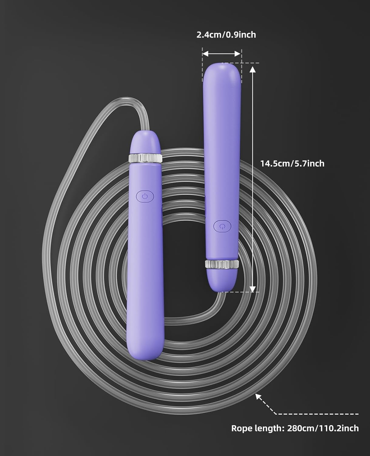 LED Light Up Jump Rope for Kids and Adult, Adjustable Glowing Skipping Rope for Boys and Girls, Colorful Luminous Jumping Rope for Fitness and Workout