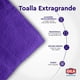 thumbnail image 2 of Toalla de Baño Extragrande de Algodón Hipoalergénico  I Paquete de 2 Toallas para Baño Color Morado (170 x 90 cm), 2 of 5