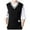 Black, variant on Bcfgryg Male Knitwear Shoulder Vests Fashion Trends Sleeveless Vests Men's Sleeveless Jacket Vest