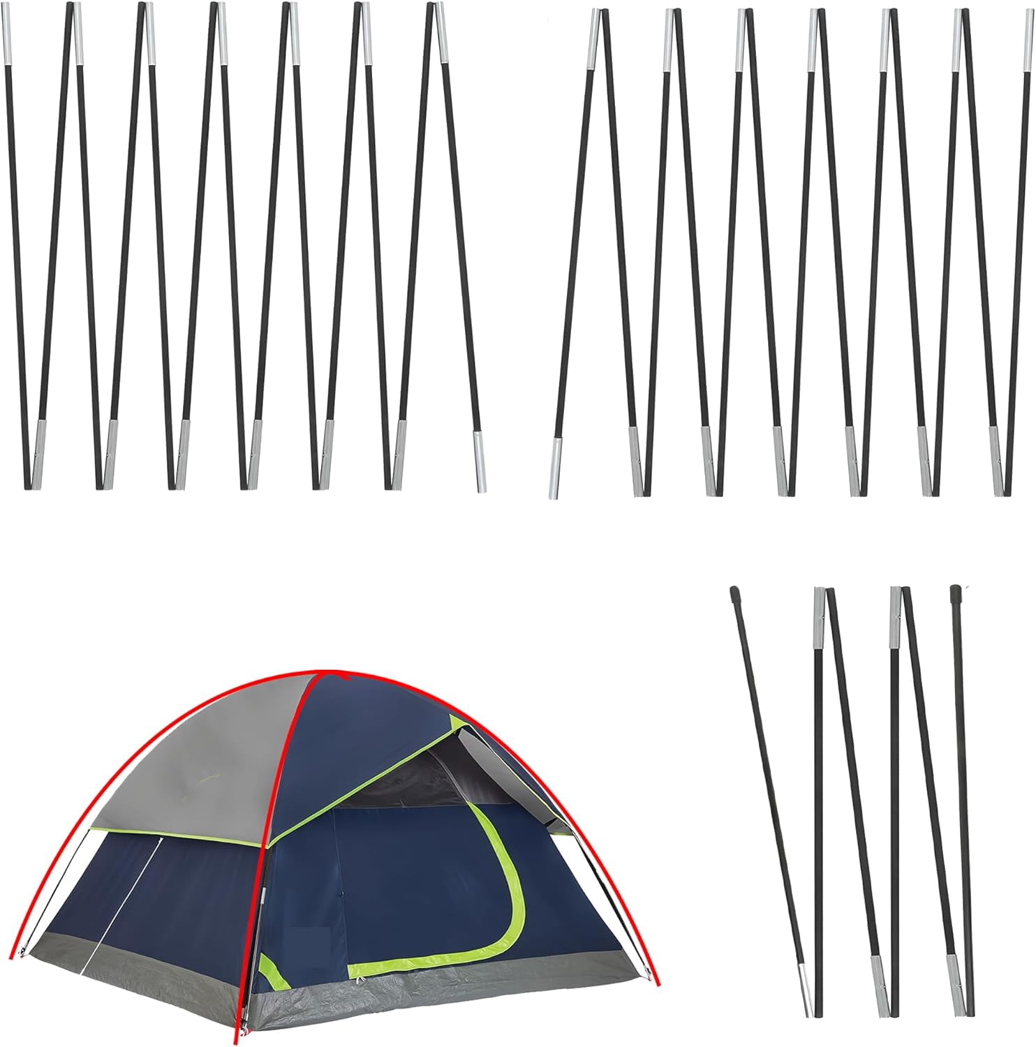 Coleman INSTANT DOME テント Coleman Instant Dome 5 Person Signature Tent - Walmart.com