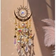 thumbnail image 2 of Spiral Garden Ornament Rainbow Pendant Pendant Rotating Wind Chime Catcher, 2 of 8