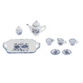 thumbnail image 2 of Juego de té de para casa de muñecas, 8 piezas, 1:12, vajilla, paisaje, muebles, escena de vida perfke Vajilla De Porcelana, 2 of 9