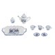 thumbnail image 2 of 8 piezas 1:12 servicio de té de vajilla Micro paisaje muebles vida escena comedor cocina simulación Decoración Sunnimix Vajilla De Porcelana, 2 of 8