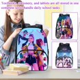 thumbnail image 4 of Kpop Demon Hunters Backpack,K-pop Demon Hunters Movie Print School Bag,Back to School, Cartoon Cute Travel Schoolbag, 2025 Kpop Demon Hunters Merch Supplies for Fans, 4 of 6