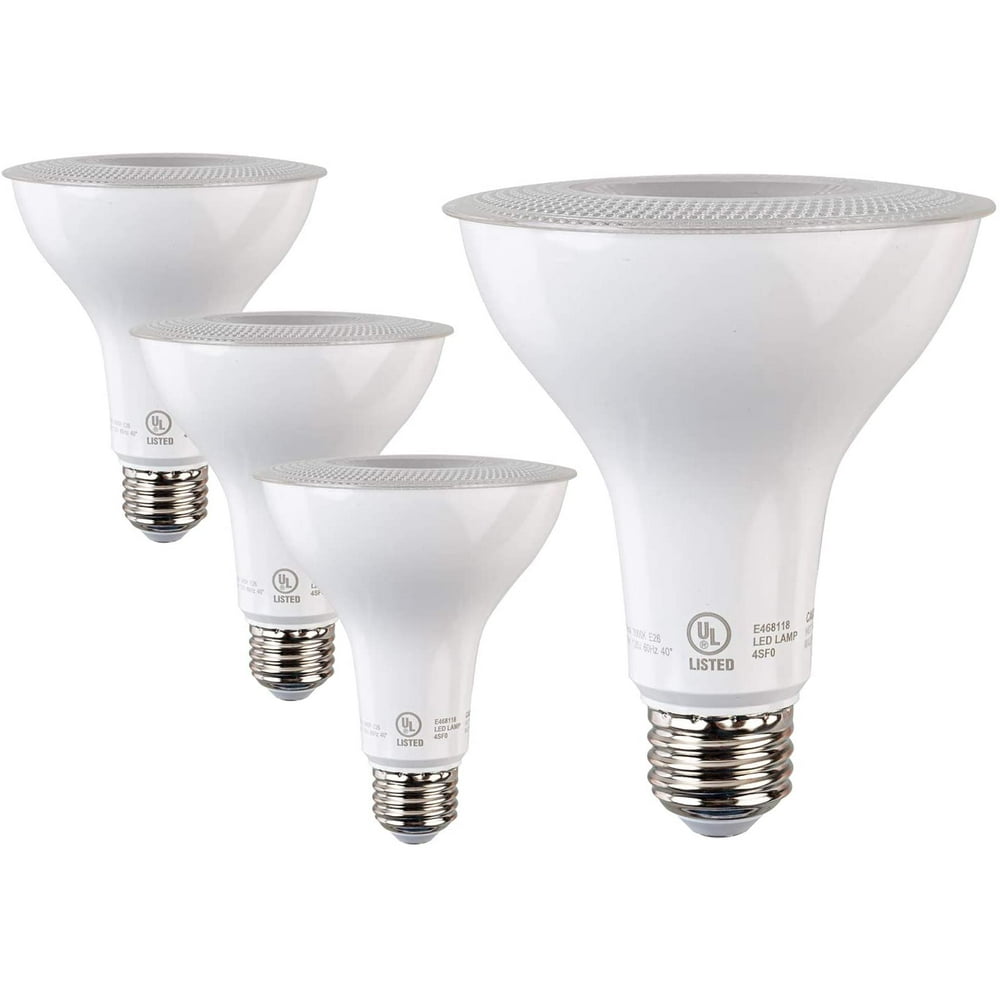 SleekLighting LED Par 30 Long Neck,11 Watt(75 Watt Equivalent),Warm