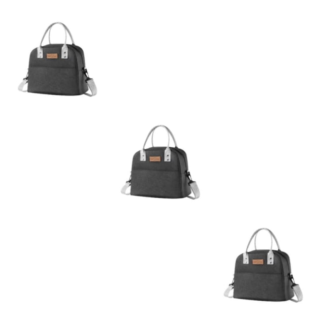Youkk Multi-Purpose Insulated For Various Places Widely Used In Various Places Thermal With Strap+Black 3Set
