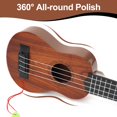 thumbnail image 4 of Ukelele infantil Raimy, 17 pulgadas, 4 cuerdas, con púas, caoba, 4 of 8