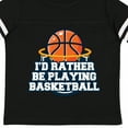 thumbnail image 4 of Inktastic I'd Rather Be Playing Basketball Boys or Girls Toddler T-Shirt, 4 of 5